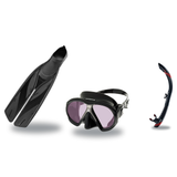 Atomic Aquatics Mask Fin Snorkel Package – Venom, Arc SubFrame or Frameless 2 Mask + SV2 Snorkel + Full Foot Fins — Arc SubF…