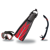 Atomic Aquatics Mask Fin Snorkel Package – SubFrame Mask, Medium Fit, Frameless or Venom Mask + SV2 Snorkel + Open Heel Fins…