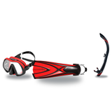 Atomic Aquatics Mask Fin Snorkel Package – SubFrame Mask, Medium Fit, Frameless or Venom Mask + SV2 Snorkel + Open Heel Fins…