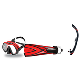 Atomic Aquatics Mask Fin Snorkel Package – SubFrame Mask, Medium Fit, Frameless or Venom Mask + SV2 Snorkel + Open Heel Fins…