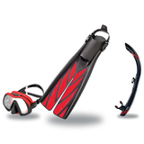 Atomic Aquatics Mask Fin Snorkel Package – Venom, Frameless 2 or Arc SubFrame Mask + SV2 Snorkel + Open Heel Fins — includes…