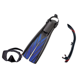 Atomic Aquatics Mask Fin Snorkel Package – Venom, Frameless 2 or Arc SubFrame Mask + SV2 Snorkel + Open Heel Fins — Frameles…
