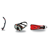 Atomic Aquatics Mask Fin Snorkel Package – Venom, Arc SubFrame or Frameless 2 Mask + SV2 Snorkel + X1 Blade Fins — includes…