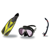 Atomic Aquatics Mask Fin Snorkel Package – Venom, Arc SubFrame or Frameless 2 Mask + SV2 Snorkel + X1 Blade Fins — Arc SubFr…