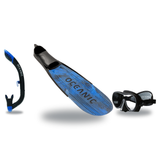 Oceanic Mask Fin Snorkel Package – Mini Shadow Single Lens, Shadow Single Lens or Predator Dual Lens Ultra Low-Volume Camo F…