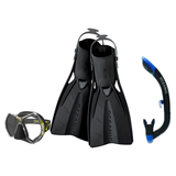 Oceanic Mask Fin Snorkel Package – Cyanea Dual Lens, Shadow Single Lens or Mini Shadow Single Lens Mask + Ultra Dry 2 Snorke…