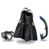 Oceanic Mask Fin Snorkel Package – Duo Dual Lens, Enzo Dual Lens or Shadow Single Lens Mask + Ultra Dry 2 Snorkel + Manta Ra…
