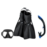 Oceanic Mask Fin Snorkel Package – Duo Dual Lens, Enzo Dual Lens or Shadow Single Lens Mask + Ultra Dry 2 Snorkel + Manta Ra…