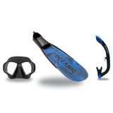 Oceanic Mask Fin Snorkel Package – Enzo Dual Lens, Shadow Single Lens or Mini Shadow Single Lens Mask + Ultra Dry 2 Snorkel…