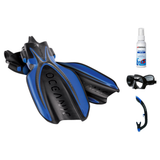 Oceanic Mask Fin Snorkel Package – Mini Shadow Single Lens, Shadow Single Lens or Predator Dual Lens Ultra Low-Volume Camo F…