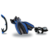 Oceanic Mask Fin Snorkel Package – Mini Shadow Single Lens, Shadow Single Lens or Predator Dual Lens Ultra Low-Volume Camo F…