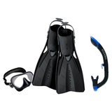 Oceanic Mask Fin Snorkel Package – Mini Shadow Single Lens, Shadow Single Lens or Predator Dual Lens Ultra Low-Volume Camo F…