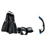 Oceanic Mask Fin Snorkel Package – Mini Shadow Single Lens, Shadow Single Lens or Predator Dual Lens Ultra Low-Volume Camo F…