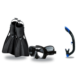 Oceanic Mask Fin Snorkel Package – Mini Shadow Single Lens, Shadow Single Lens or Predator Dual Lens Ultra Low-Volume Camo F…