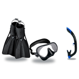 Oceanic Mask Fin Snorkel Package – Mini Shadow Single Lens, Shadow Single Lens or Predator Dual Lens Ultra Low-Volume Camo F…