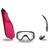Scubapro Mask Fin Snorkel Package – Crystal Vu Plus Purge, Crystal Vu Plus or Solo Frameless Mask + Nexus Purge Valve Snorke…