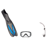Scubapro Mask Fin Snorkel Package – Crystal Vu Plus Purge, Crystal Vu Plus or Solo Frameless Mask + Nexus Purge Valve Snorke…