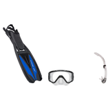 Scubapro Mask Fin Snorkel Package – Crystal Vu Plus Purge, Crystal Vu Plus or Solo Frameless Mask + Nexus Purge Valve Snorke…
