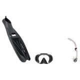 Scubapro Mask Fin Snorkel Package – Crystal Vu Plus Purge, Crystal Vu Plus or Solo Frameless Mask + Nexus Purge Valve Snorke…