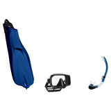 Scubapro Mask Fin Snorkel Package – Frameless, Gorilla Frameless or Flux Single Lens Mask + Nexus Purge Valve Snorkel + GO T…
