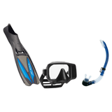 Scubapro Mask Fin Snorkel Package – Frameless, Gorilla Frameless or Flux Single Lens Mask + Nexus Purge Valve Snorkel + GO T…