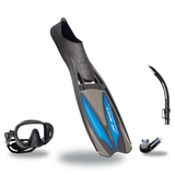 Scubapro Mask Fin Snorkel Package – Ghost, Spectra or Spectra Mini Mask + Nexus Purge Valve Snorkel + GO Travel Fins — Ghost…