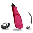 Scubapro Mask Fin Snorkel Package – Ghost, Spectra or Spectra Mini Mask + Nexus Purge Valve Snorkel + GO Travel Fins — Ghost…