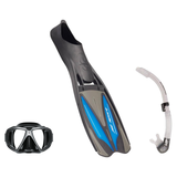 Scubapro Mask Fin Snorkel Package – Ghost, Spectra or Spectra Mini Mask + Nexus Purge Valve Snorkel + GO Travel Fins — Spect…