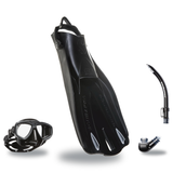 Scubapro Mask Fin Snorkel Package – Zoom, Spectra or Spectra Mini Mask + Nexus Purge Valve Snorkel + GO Sport Open Heel Fins…
