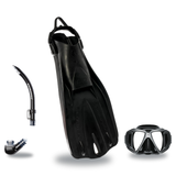 Scubapro Mask Fin Snorkel Package – Zoom, Spectra or Spectra Mini Mask + Nexus Purge Valve Snorkel + GO Sport Gorilla Fins —…