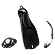 Scubapro Mask Fin Snorkel Package – Zoom, Spectra or Spectra Mini Mask + Nexus Purge Valve Snorkel + GO Sport Gorilla Fins —…