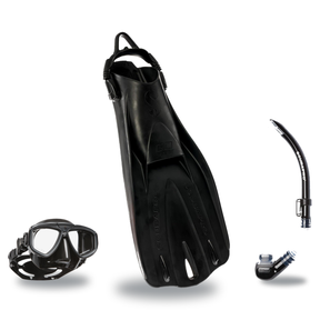 Scubapro Mask Fin Snorkel Package – Zoom, Spectra or Spectra Mini Mask + Nexus Purge Valve Snorkel + GO Sport Gorilla Fins —…