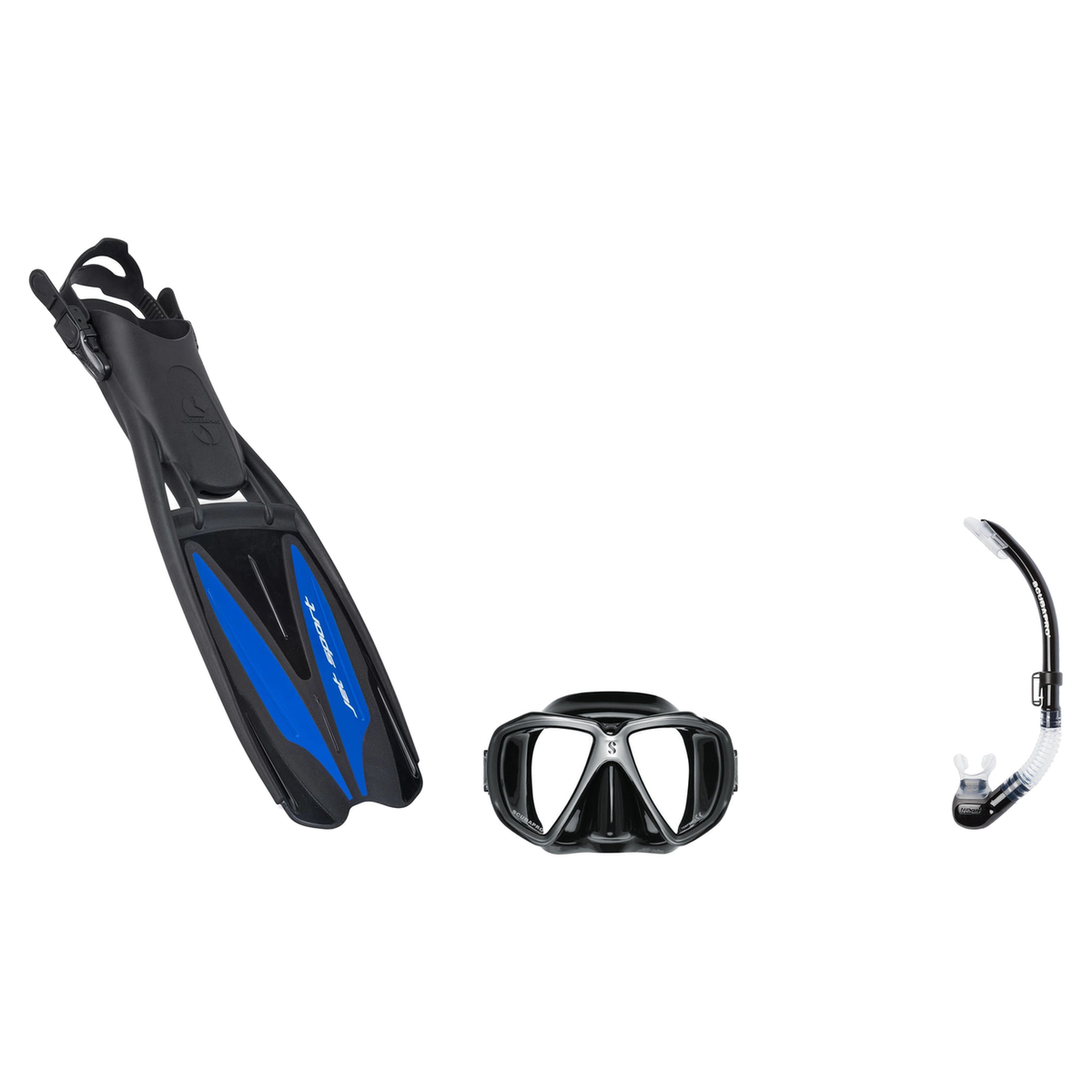 Scubapro Mask Fin Snorkel Package – Zoom, Spectra or Spectra Mini Mask + Nexus Purge Valve Snorkel + Jet Club Full Foot Fins…
