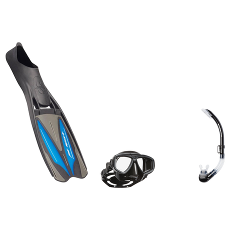 Scubapro Mask Fin Snorkel Package – Zoom, Spectra or Spectra Mini Mask + Nexus Purge Valve Snorkel + Jet Sport Full Foot Fin…