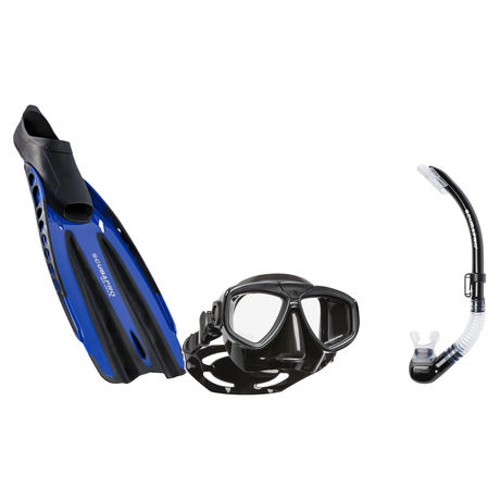 Scubapro Mask Fin Snorkel Package – Zoom, Spectra or Spectra Mini Mask + Nexus Purge Valve Snorkel + Jet Sport Full Foot Fin…