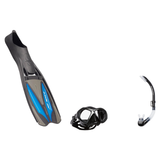Scubapro Mask Fin Snorkel Package – Zoom, Spectra or Spectra Mini Mask + Nexus Purge Valve Snorkel + Jet Sport Full Foot Fin…