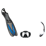 Scubapro Mask Fin Snorkel Package – Zoom, Spectra or Spectra Mini Mask + Nexus Purge Valve Snorkel + Jet Sport Full Foot Fin…