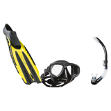 Scubapro Mask Fin Snorkel Package – Zoom, Spectra or Spectra Mini Mask + Nexus Purge Valve Snorkel + Jet Sport Full Foot Fin…