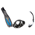 Scubapro Mask Fin Snorkel Package – Zoom, Spectra or Spectra Mini Mask + Nexus Purge Valve Snorkel + Jet Sport Full Foot Fin…