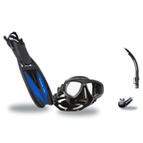 Scubapro Mask Fin Snorkel Package – Zoom, Spectra or Spectra Mini Mask + Nexus Purge Valve Snorkel + Jet Sport Open Heel Fin…
