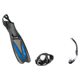 Scubapro Mask Fin Snorkel Package – Zoom, Spectra or Spectra Mini Mask + Nexus Purge Valve Snorkel + Jet Sport Open Heel Fin…