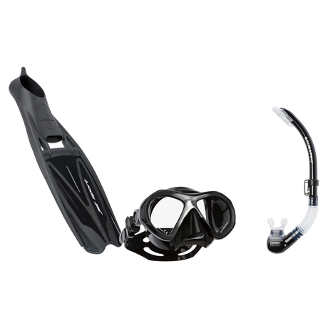 Scubapro Mask Fin Snorkel Package – Zoom, Spectra or Spectra Mini Mask + Nexus Purge Valve Snorkel + Jet Sport Open Heel Fin…