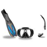 Scubapro Mask Fin Snorkel Package – Zoom, Spectra or Spectra Mini Mask + Nexus Purge Valve Snorkel + Jet Sport Open Heel Fin…