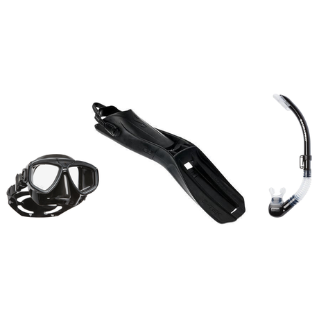 Scubapro Mask Fin Snorkel Package – Zoom, Spectra or Spectra Mini Mask + Nexus Purge Valve Snorkel + S-TEK Open Heel Fins —…