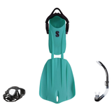 Scubapro Mask Fin Snorkel Package – Zoom, Spectra or Spectra Mini Mask + Nexus Purge Valve Snorkel + Seawing Nova Open Heel…