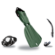 Scubapro Mask Fin Snorkel Package – Zoom, Spectra or Spectra Mini Mask + Nexus Purge Valve Snorkel + Seawing Nova Gorilla Fi…