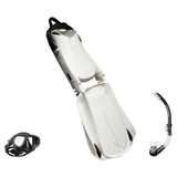 Scubapro Mask Fin Snorkel Package – Zoom, Spectra or Spectra Mini Mask + Nexus Purge Valve Snorkel + Seawing Nova Gorilla Fi…