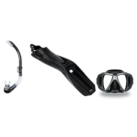 Scubapro Mask Fin Snorkel Package – Zoom, Spectra or Spectra Mini Mask + Nexus Purge Valve Snorkel + Seawing Nova Gorilla Fi…