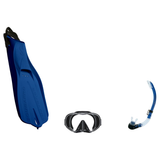 Scubapro Mask Fin Snorkel Package – Solo Frameless, Crystal Vu Plus Purge or Crystal Vu Plus Mask + Nexus Purge Valve Snorke…