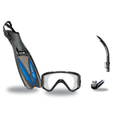 Scubapro Mask Fin Snorkel Package – Solo Frameless, Crystal Vu Plus Purge or Crystal Vu Plus Mask + Nexus Purge Valve Snorke…